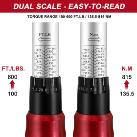 Roartisa dual-direction torque wrench enables easy tightening from any angle.