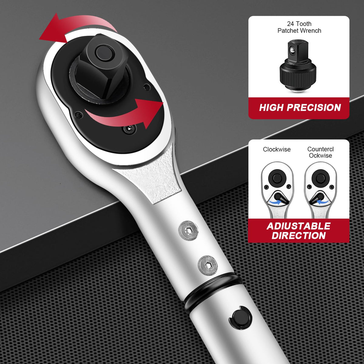 Roartisa nickel-chrome shaft offers durable performance in tough environments.