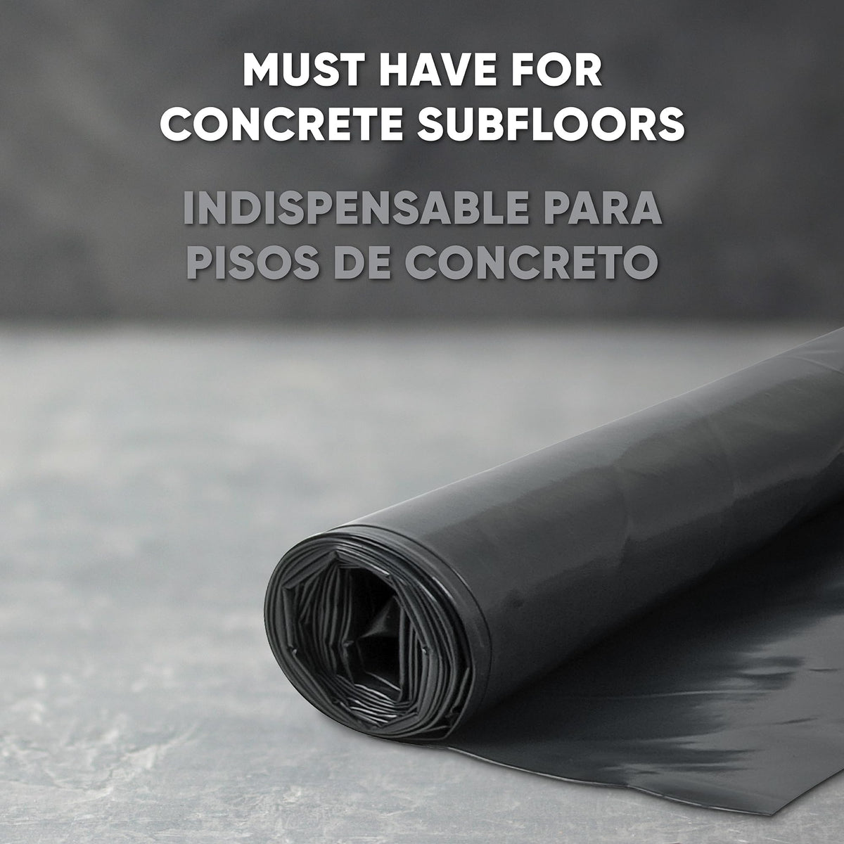 Durable 6 mil polyethylene in ROBERTS 70-115 offers reliable moisture protection.