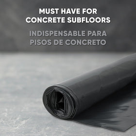 Durable 6 mil polyethylene in ROBERTS 70-115 offers reliable moisture protection.