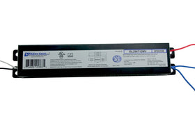Robertson ISL296T12MV ballast front view; compact durability for reliable 8-foot lighting.