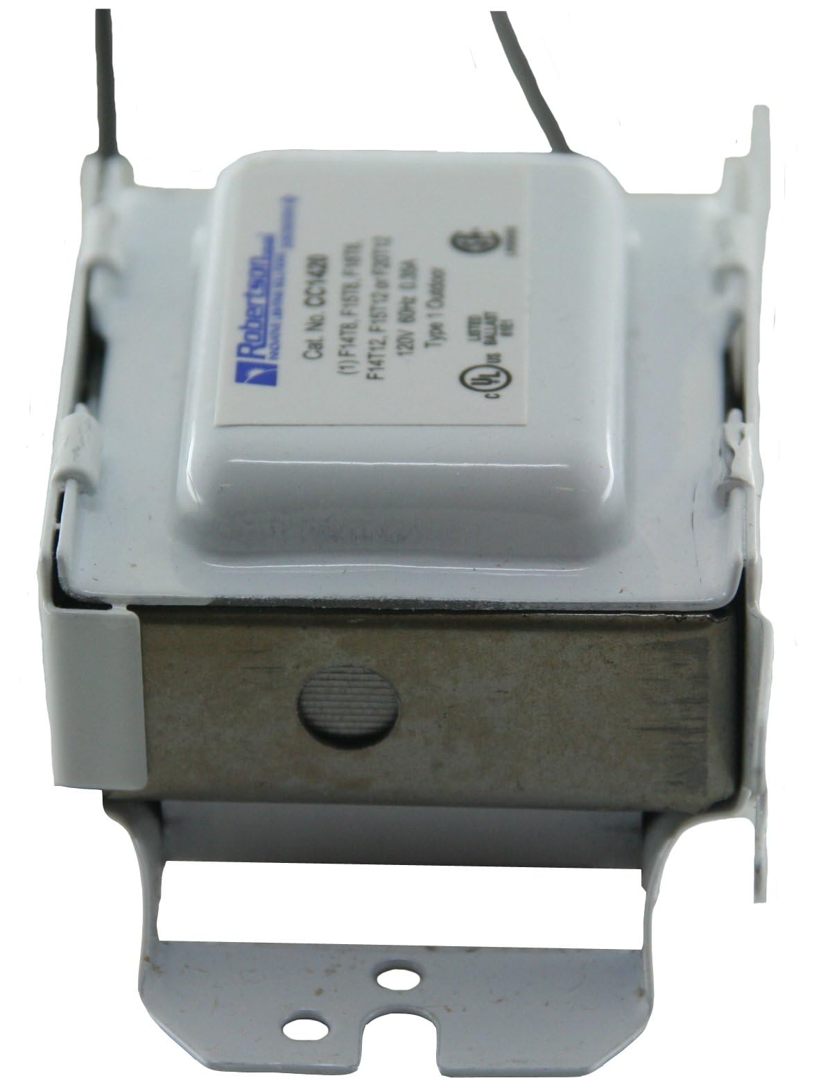 Robertson Worldwide CC1420P ballast side view showing slim profile for retrofits