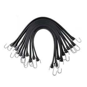ROBLOCK 31-inch rubber tarp strap extended length for secure tarp tying