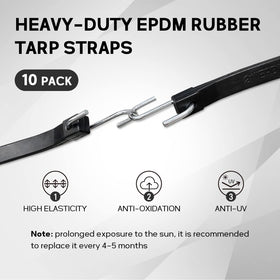 ROBLOCK rustproof metal S-hooks secure loads quickly and safely