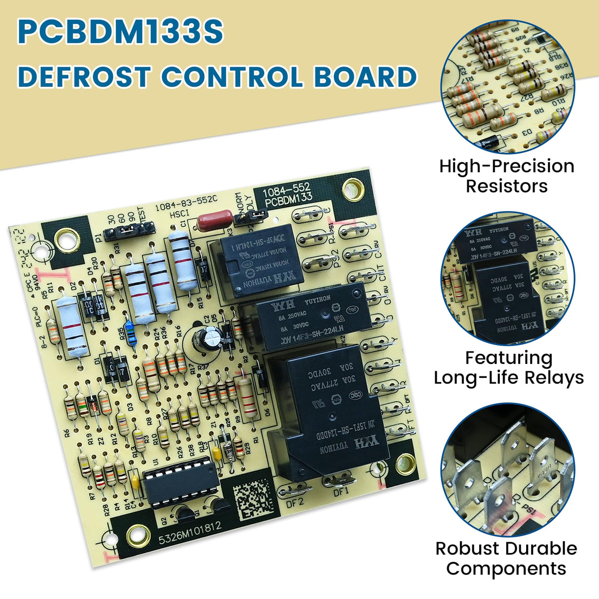 ROBOA PCBDM133S test mode speeds troubleshooting