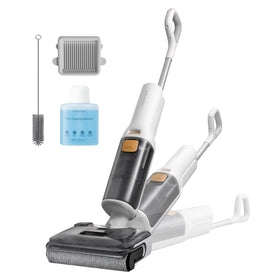 roborock F25 GT all-in-one cleaner gliding on tile floors for quick cordless cleanup