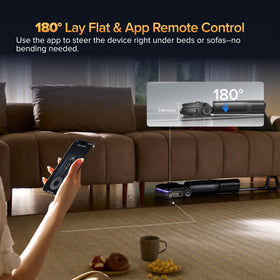 Roborock F25 Ultra app remote control for precise cleaning control