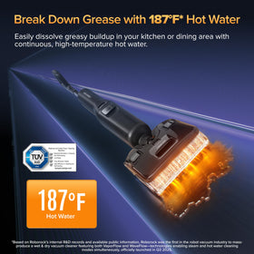 Roborock F25 Ultra self-cleaning system reduces post-cleaning maintenance