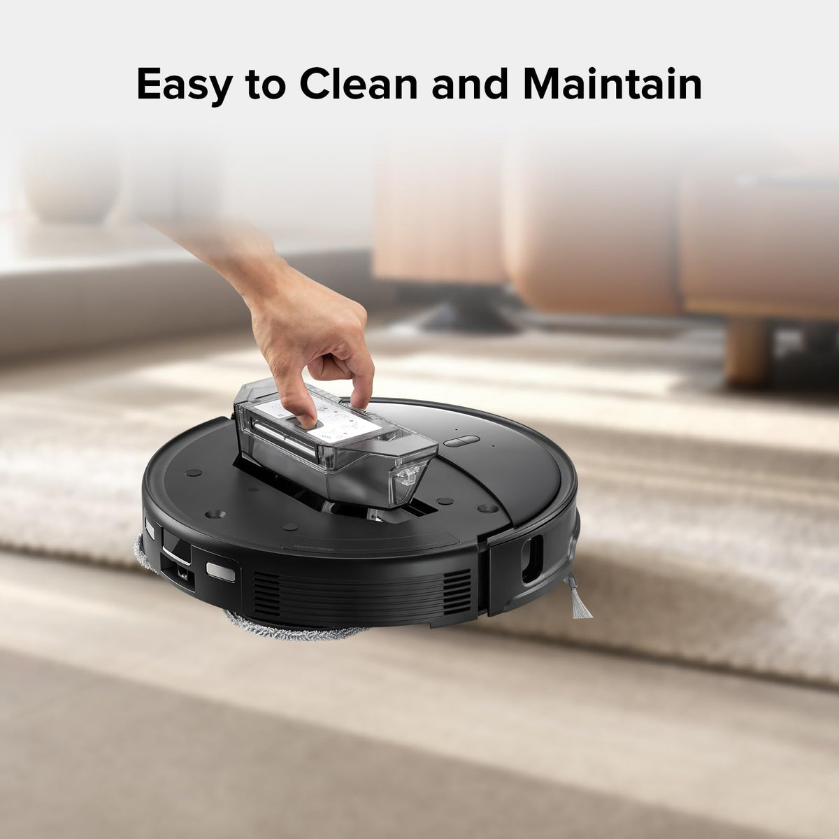 Roborock Saros 10R filter supports efficient cleaning with reusable design.