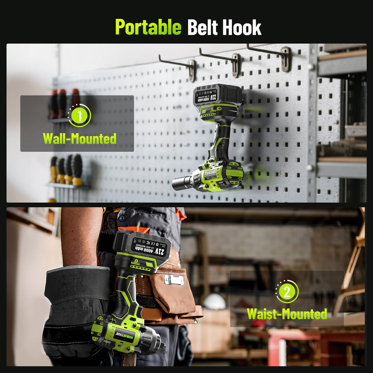 Robustrue complete kit includes batteries, charger, sockets, case, and warranty.