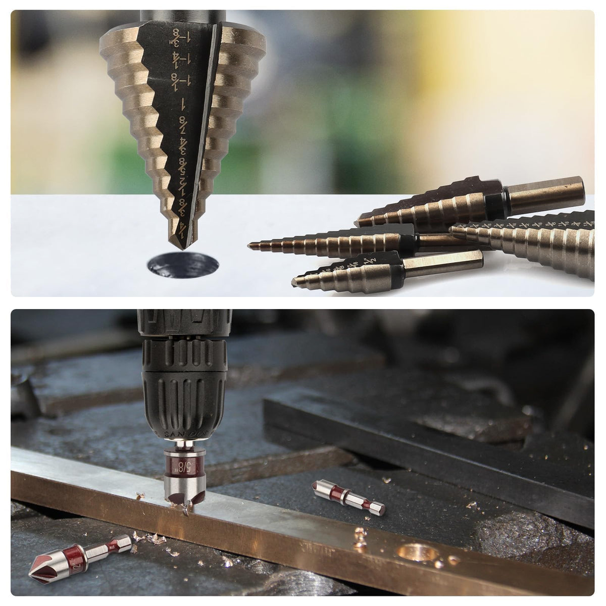 Rocaris center punch tool for hole starts
