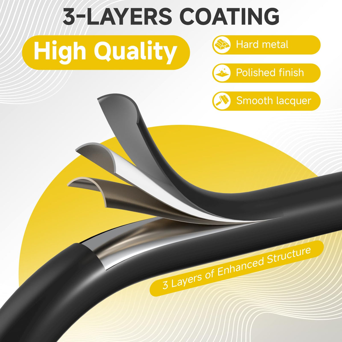ROCELIA cushioned handle offers comfortable grip during climbs