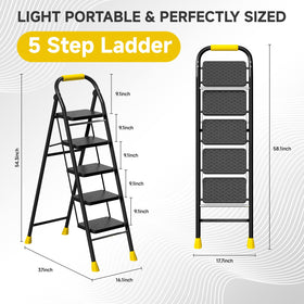 ROCELIA folded compact profile stores neatly in closets or garages