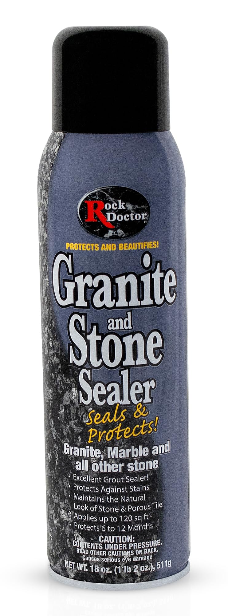 Rock Doctor Granite Sealer bottle ready for easy, durable stone protection.