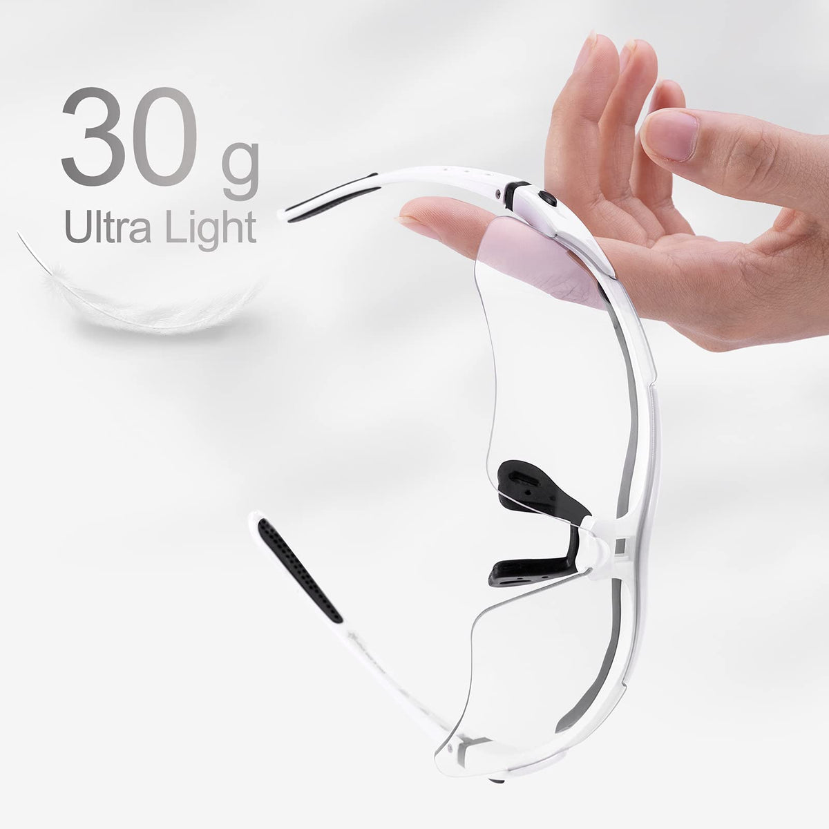 ROCKBROS men's and women's sport glasses suit all players seeking stylish protection.