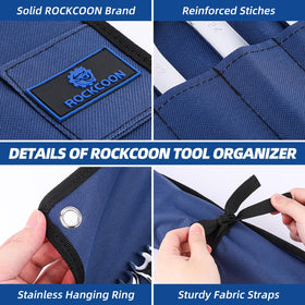 ROCKCOON wrench roll in transit mode for easy job-site transport