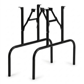 ROCKLER 1-inch steel tubing close-up shows durable construction for reliable legs.