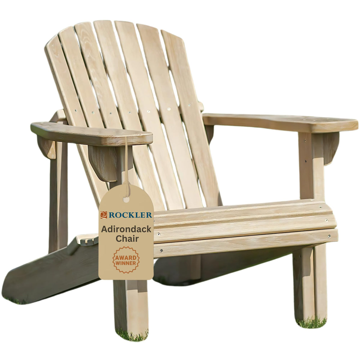 Rockler Adirondack templates full-size for easy tracing and cutting