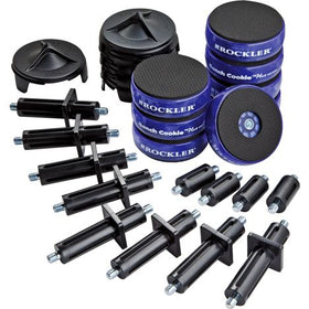 Rockler Bench Cookies Master Kit—cones finish with minimal surface contact