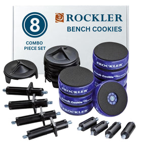 Rockler Bench Cookies Master Kit—work grippers secure workpieces during routing