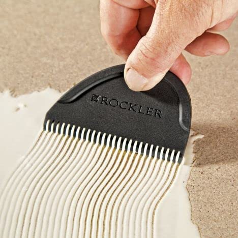 Rockler glue applicator kit in use for cabinetry and tabletop glue-ups.