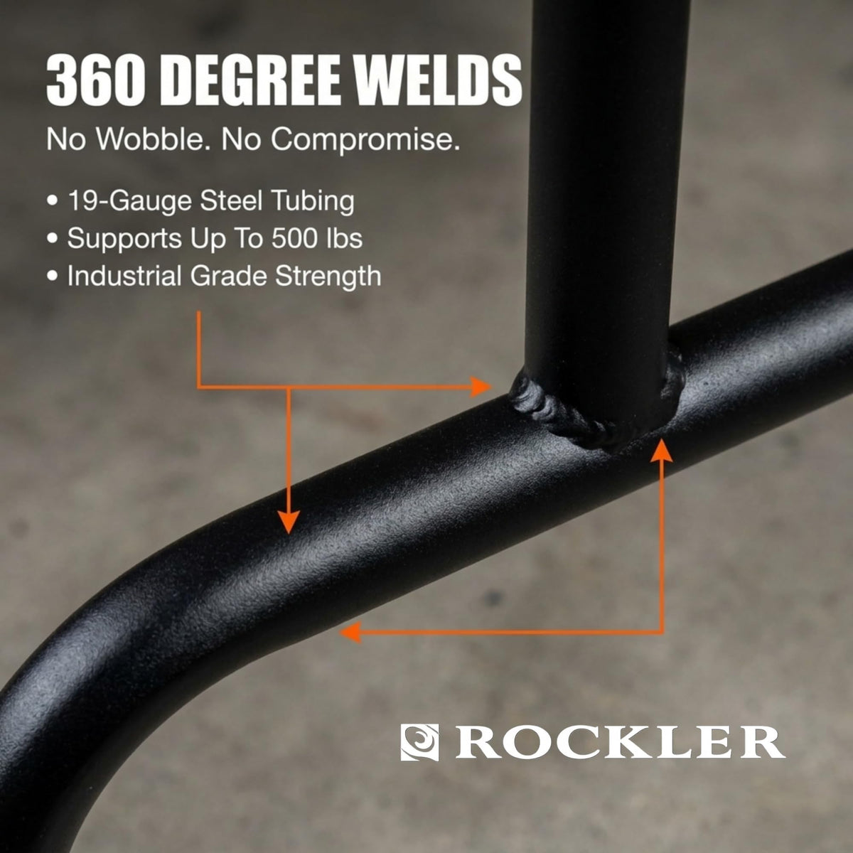ROCKLER included mounting screws simplify quick installation.