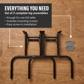 ROCKLER non-slip plastic tips prevent surface damage and movement.