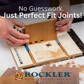 Rockler indexing key 1/2 in expands jointing options for larger boxes.