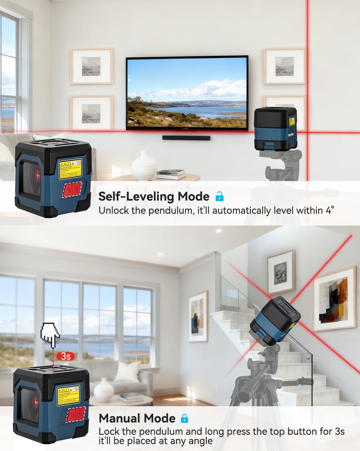 RockSeed 360-degree rotation ready for flexible positioning.