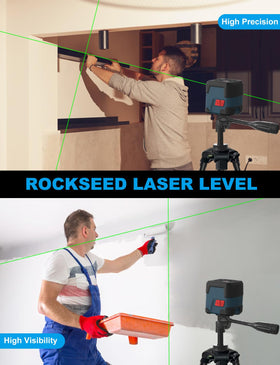 RockSeed tripod-compatible magnetic bracket enables flexible mounting for precise setups.