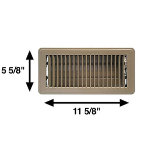 Rocky Mountain Goods decorative louvered design complements interiors while venting