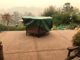 Rocky Mountain Goods Drawstring Tarp backed by lifetime warranty.
