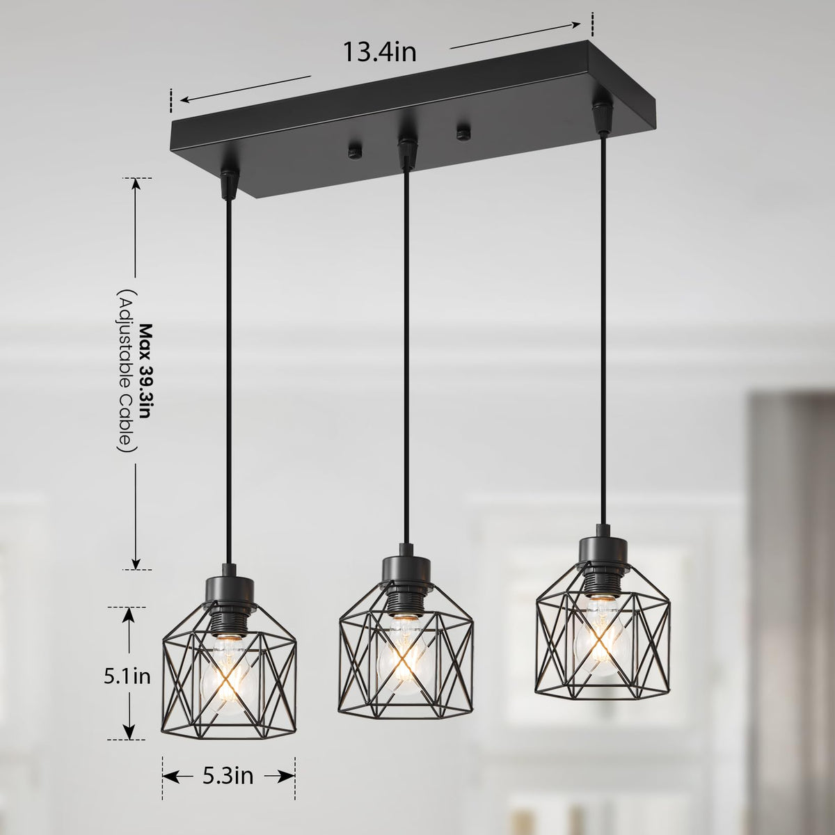 ROCUNSI dimmer-compatible design supports mood lighting with compatible switches.