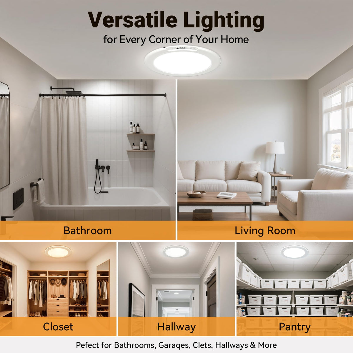 Rodalims ultra-slim ceiling light with a minimal profile