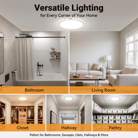 Rodalims ultra-slim ceiling light with a minimal profile
