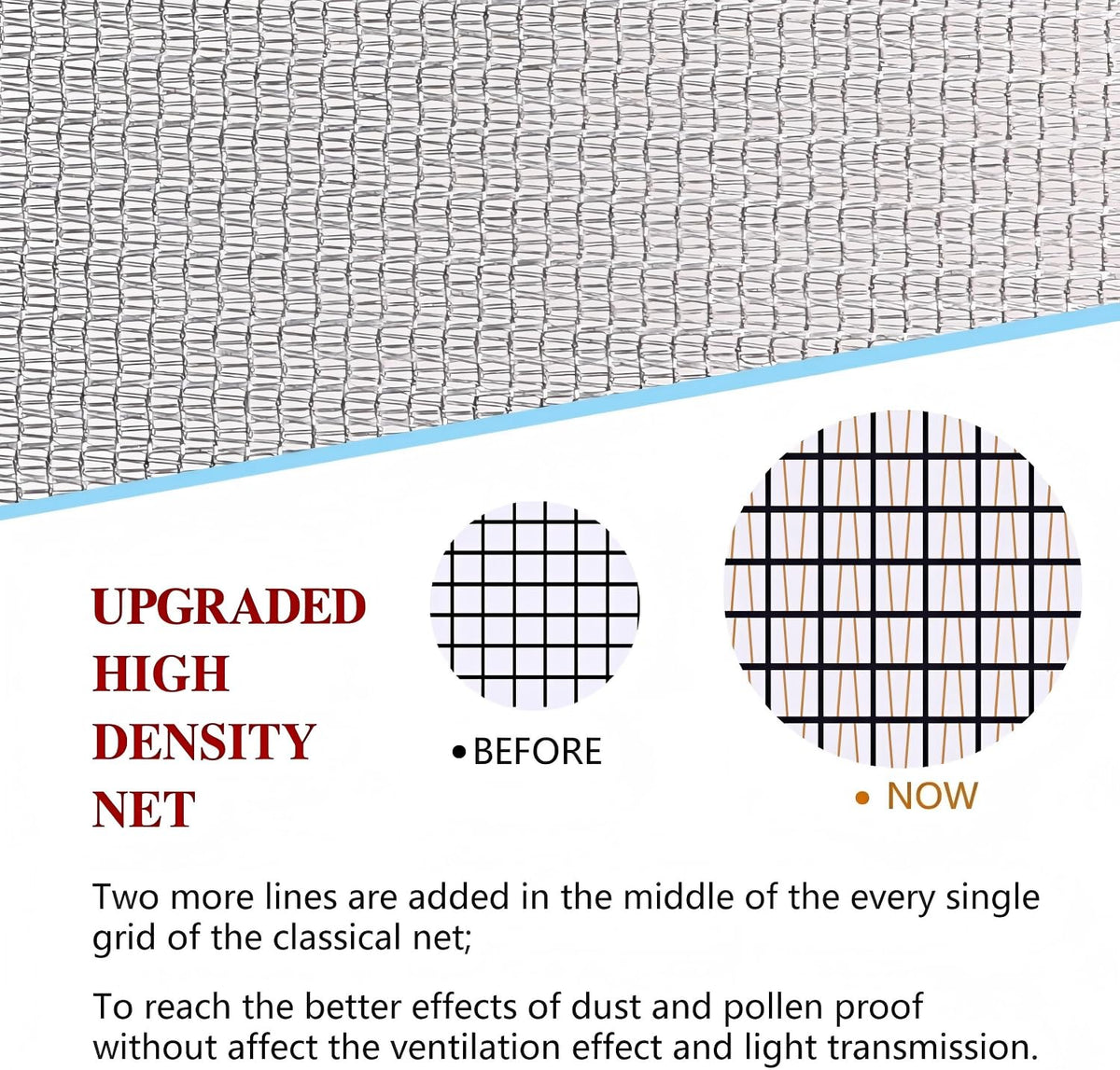 RODENET durable tear-resistant material demonstrated under light abrasion.