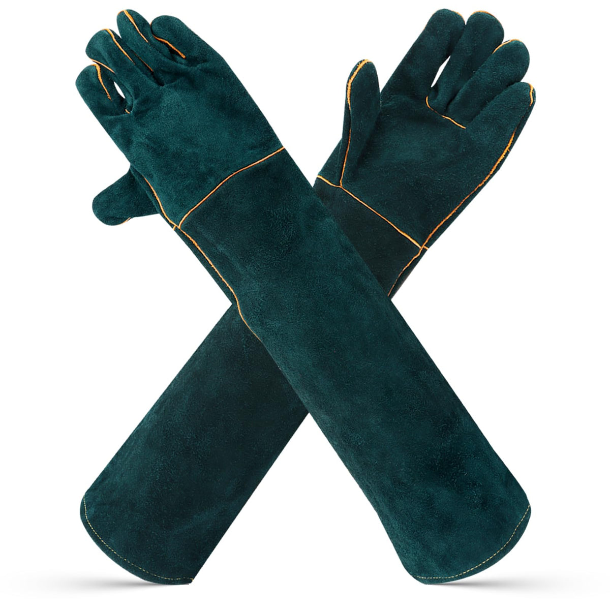 RODISHOMM 23.7 inch gloves offer bite-resistant protection for safe animal handling.