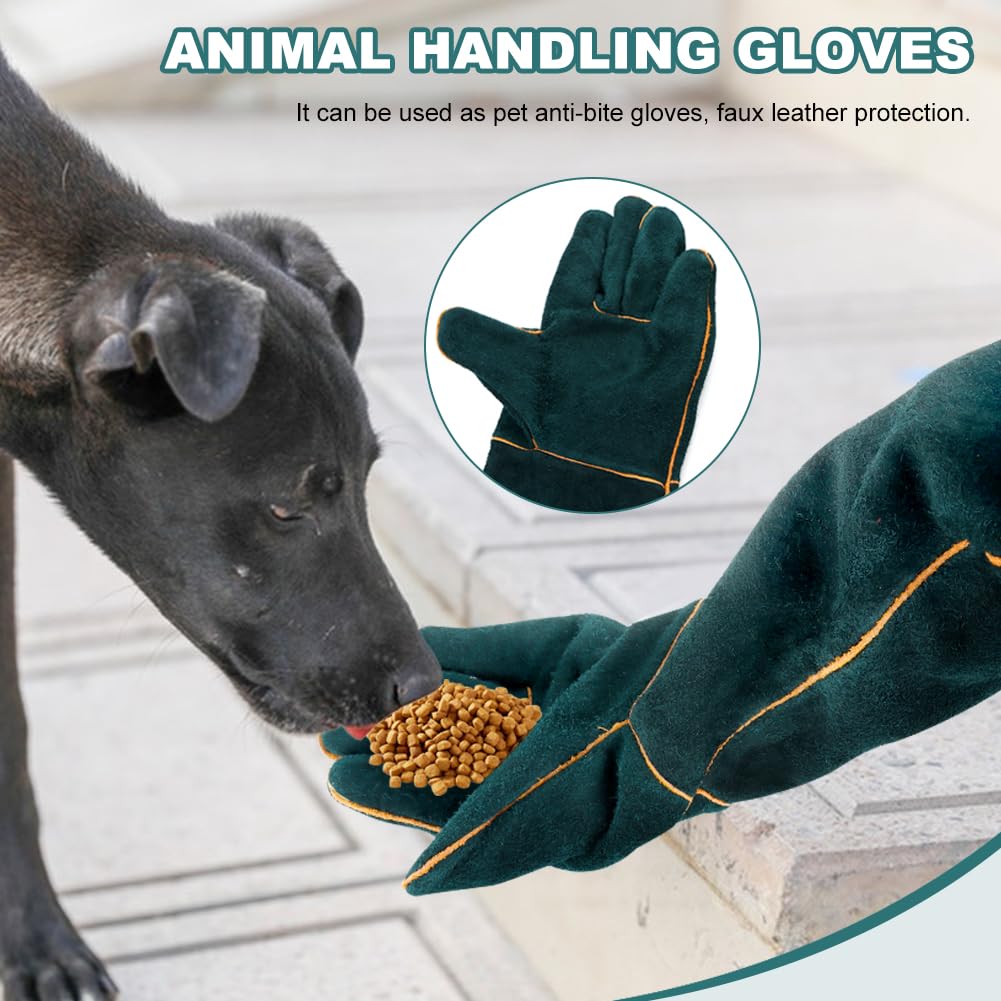RODISHOMM heavy-duty gloves designed for zoo staff and animal care professionals.