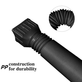 Rodnsurw downspout extensions withstand snow and sun for year round use