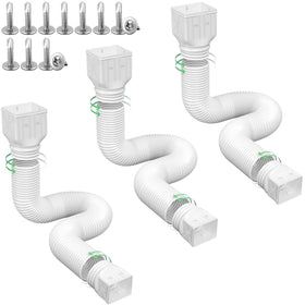 Rodnsurw screws and adapters included support secure mounting.