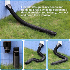 Rodnsurw split-design flex tube for easy bending.
