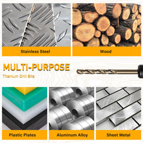 ROGAPER double U flutes clear chips quickly, reducing heat during drilling.