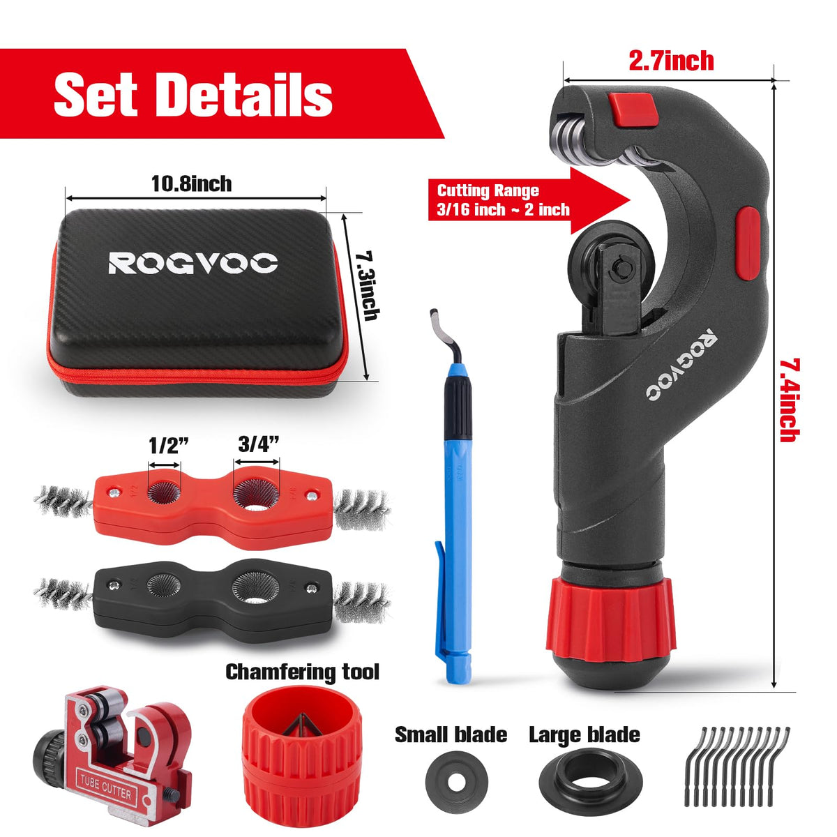 ROGVOC EVA case keeping tools organized for on-site work.