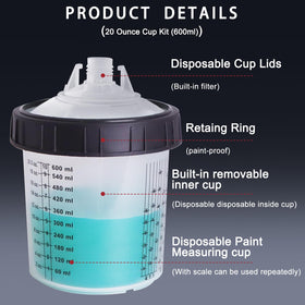 ROIKETU sealing plugs preventing leaks and keeping leftover paint fresh.