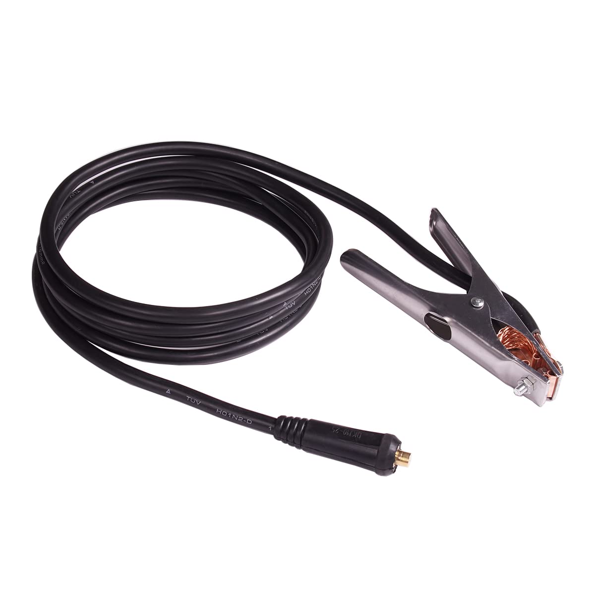 ROJOO 200A welding electrode holder with high-current grip for reliable starts.