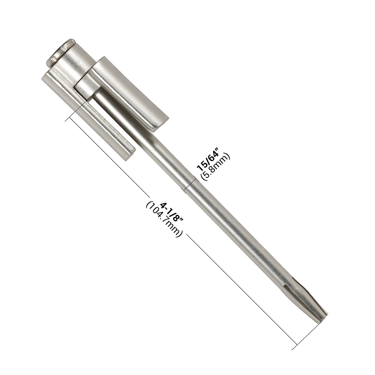Step-by-step installation of Rok hinge pin stop shows quick, tool-free setup.