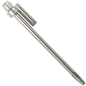 Top cam adjustment on Rok hinge pin stop allows precise stopping point.