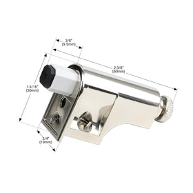 Rok mounting screw included for simple installation