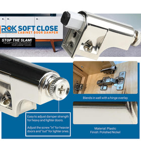 Rok damper side profile shows compact, durable design
