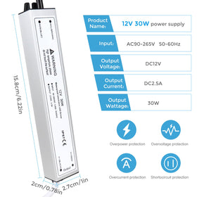 ROLANCHE IP67 waterproof LED driver designed for rugged outdoor use